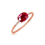 Ruby and Diamond Ring