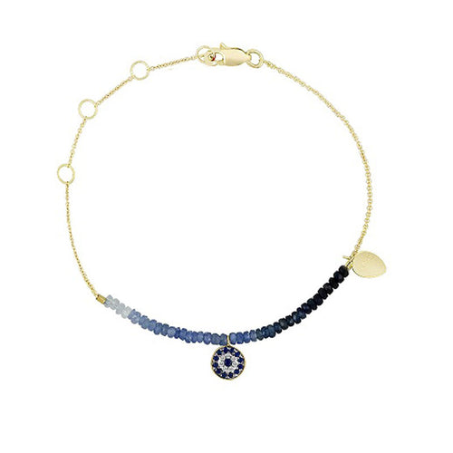 evil eye diamond bracelet