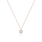 Diamond Jewish Star in 14kt Gold