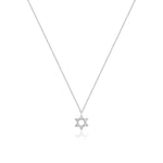 Diamond Jewish Star in 14kt Gold