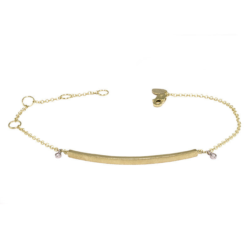 Gold Bar Bracelet 