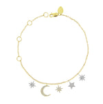 celestial diamond bracelet