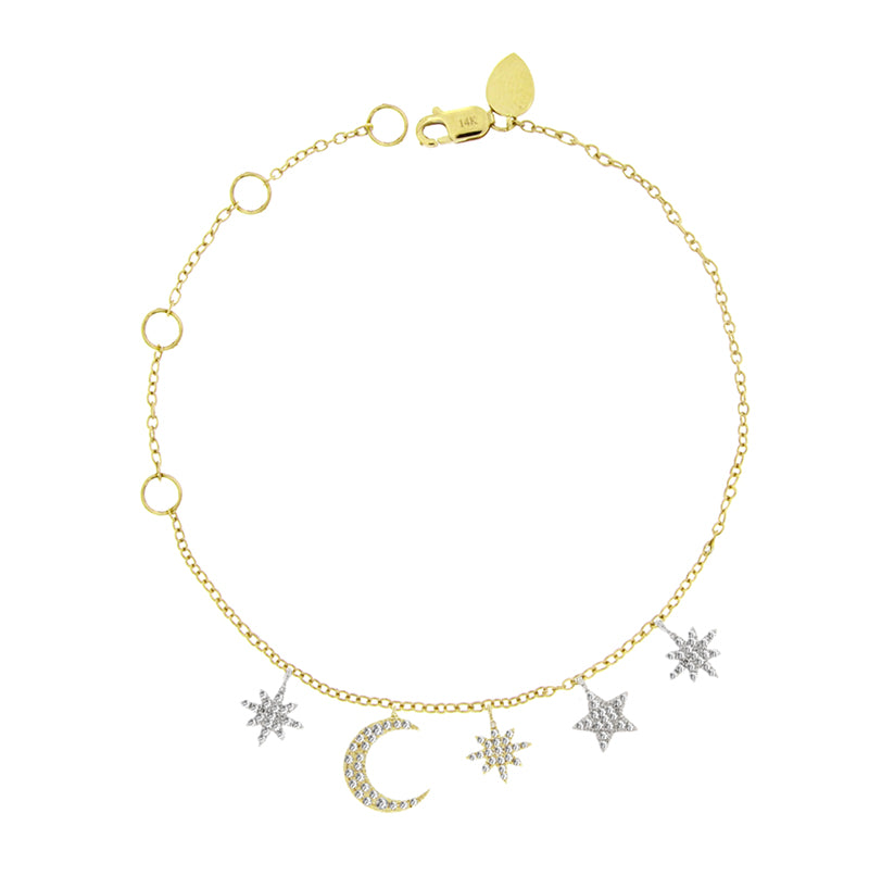 celestial diamond bracelet
