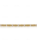 Yellow Gold and Diamond Teardrop Bracelet- ONLINE EXCLUSIVE
