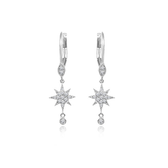Starburst Drop Earrings