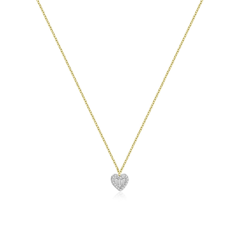 Diamond Heart Necklace