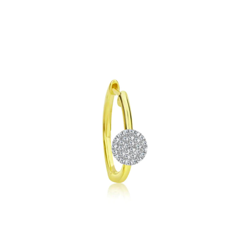 Diamond Disk Hoop (single)
