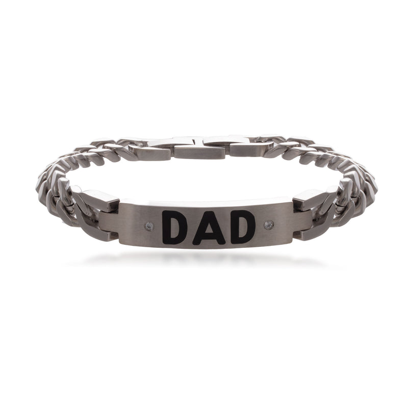 Silver DAD Bracelet
