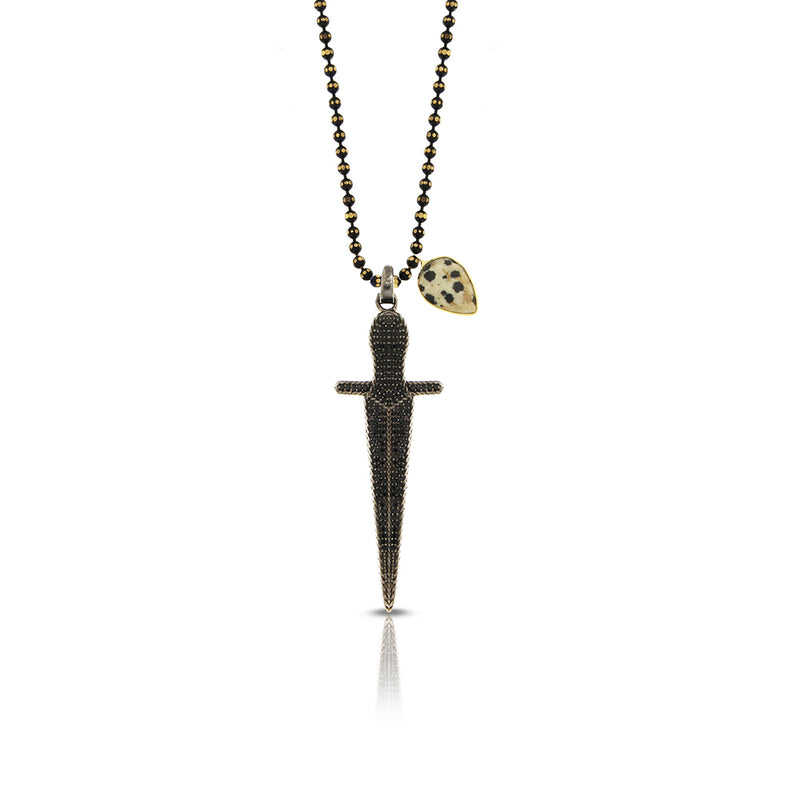 Sword Jasper Necklace 