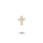 Custom Shaker | Diamond Cross Charm
