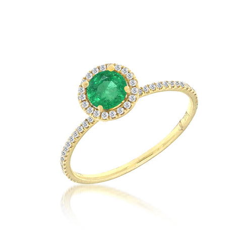 emerald ring-Meira T 