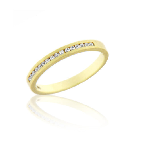 Channel Set Diamond Band
