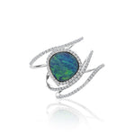 opal diamond ring 