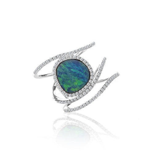 opal diamond ring 