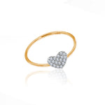 Essential Diamond Heart Ring