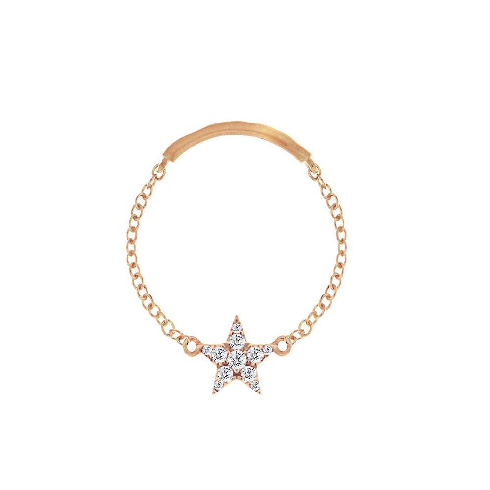 star chain ring
