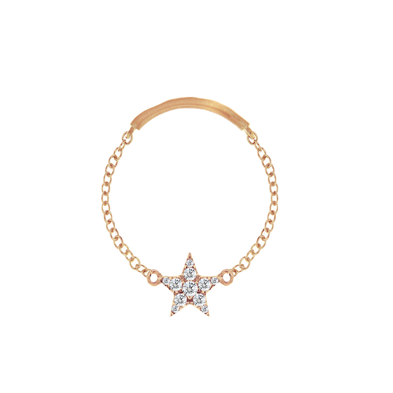 star chain ring