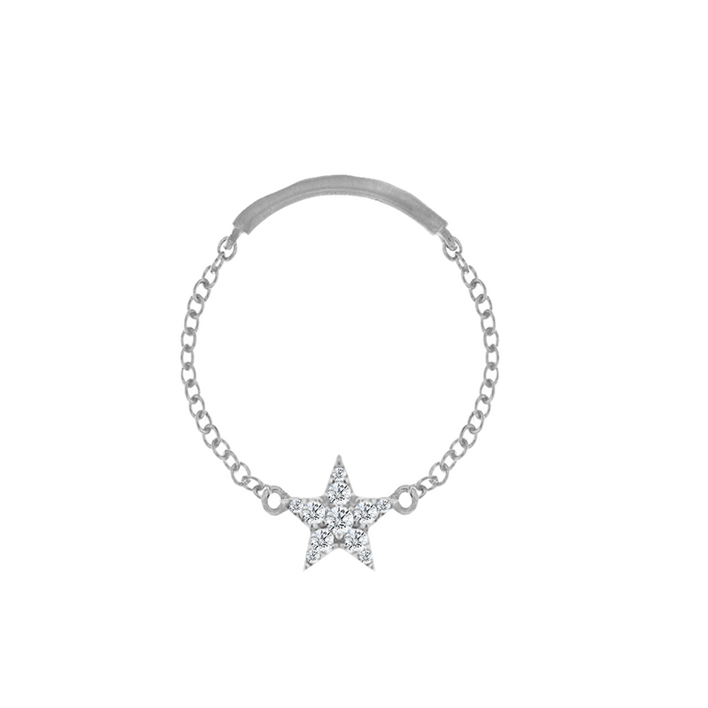 star chain ring 