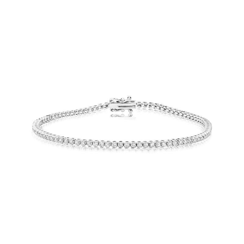 18ct diamond tennis bracelet Clearance