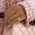 Starburst Signet Ring