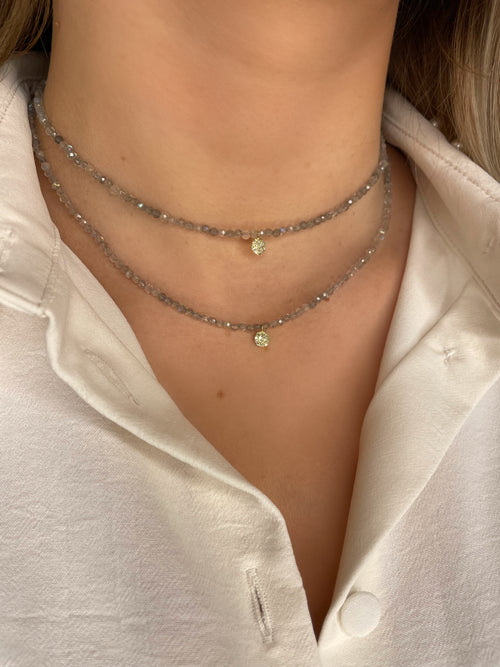 Black Spinelle White Gold