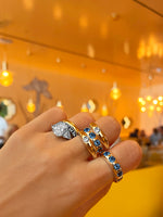 Yellow Gold Sapphire Yellow Gold Ring