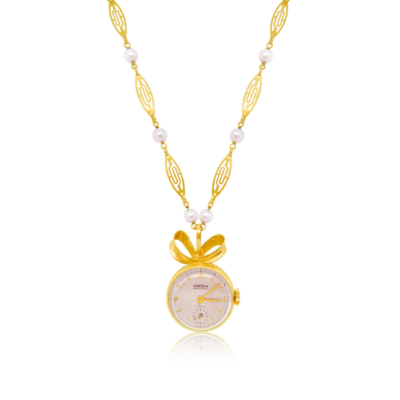 Vintage Pocket-Watch Necklace