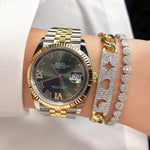 Celestial Diamond Encrusted Chain Bracelet