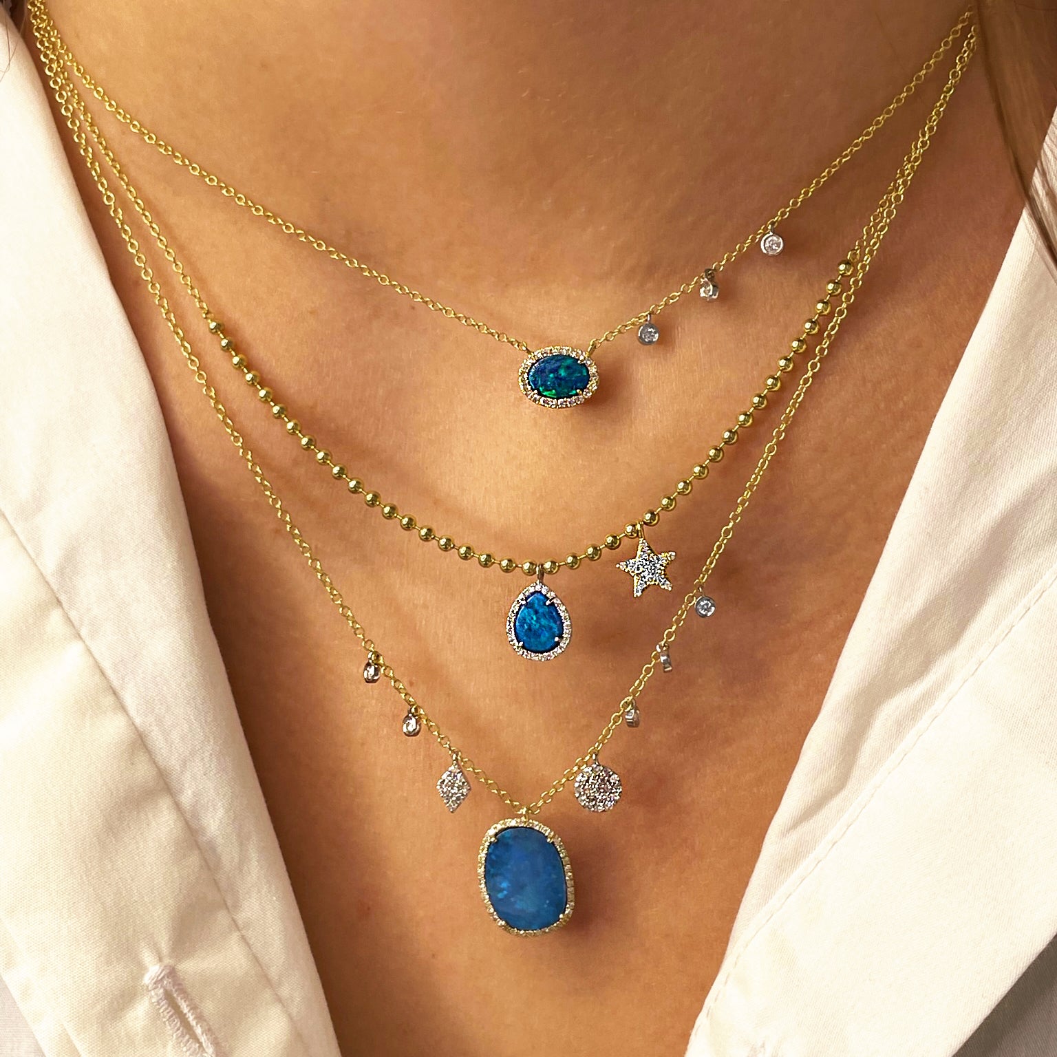 Meira T Designs | White Gold Dainty Cross and Bezel Diamond Necklace –  Kirkland Jewelry