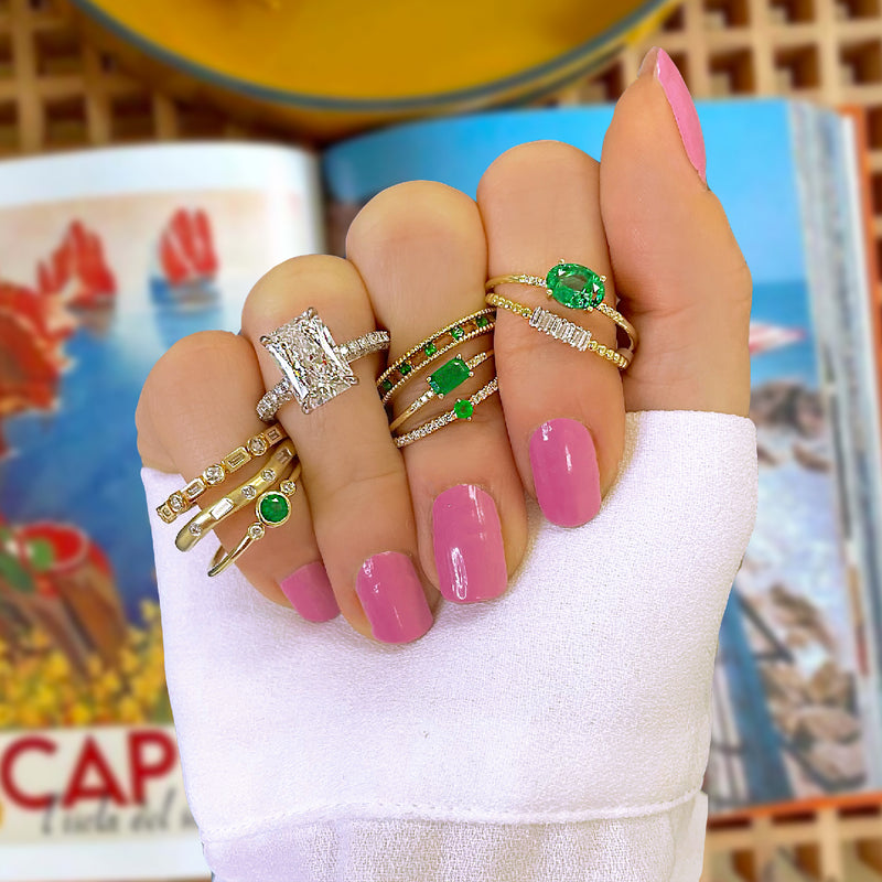 Emerald and Diamond Ring (online exclusive)
