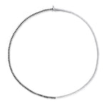 White Gold Black Diamond Necklace *ONLINE EXCLUSIVE*