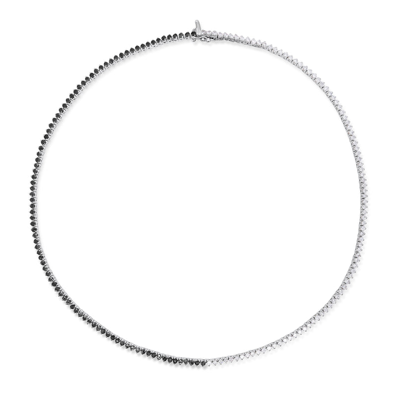 White Gold Black Diamond Necklace *ONLINE EXCLUSIVE*