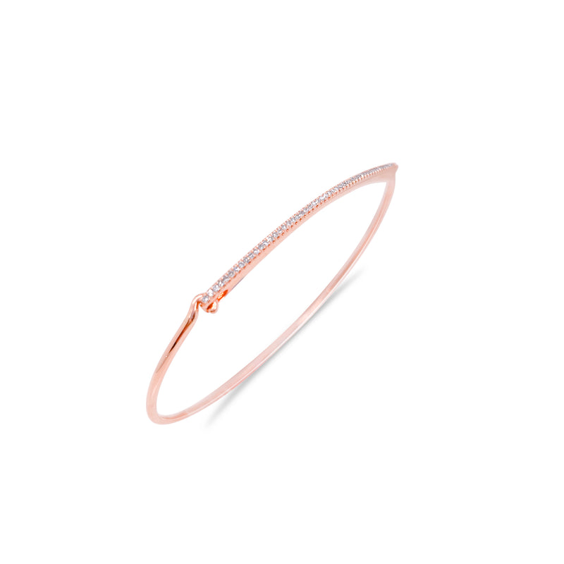 Rose Gold Diamond Bangle Bracelet *ONLINE EXCLUSIVE*