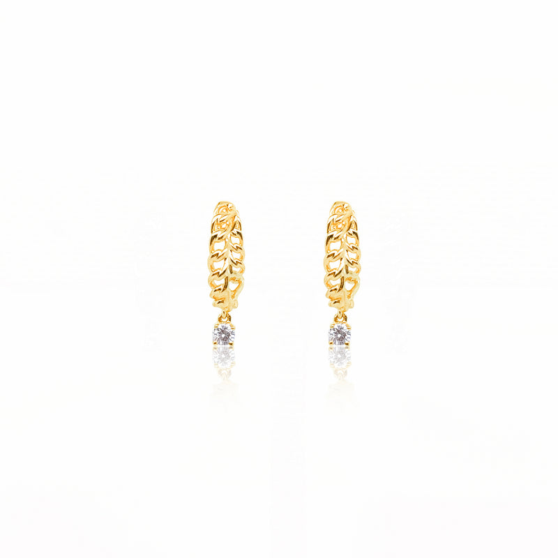 Yellow Gold Diamond Earrings *ONLINE EXCLUSIVE*
