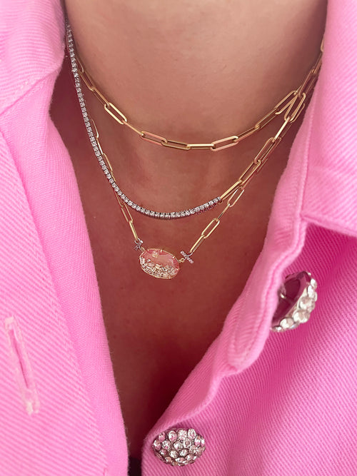Shaker Diamond Necklace