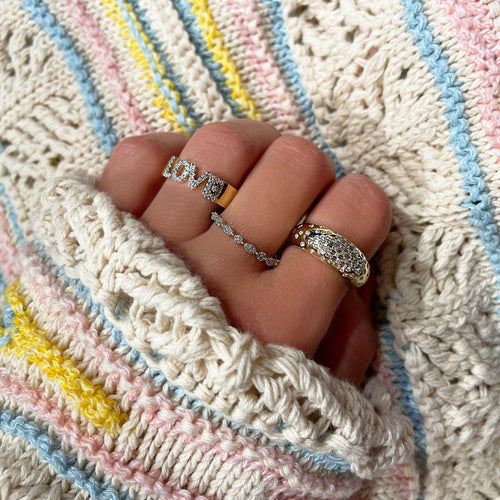 Rose Gold Diamond Ring