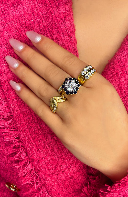 Yellow Gold Snake Ring
