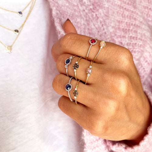 Ruby  and Diamond Ring
