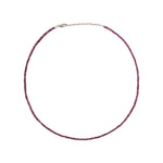 Dainty Ruby Layering Necklace