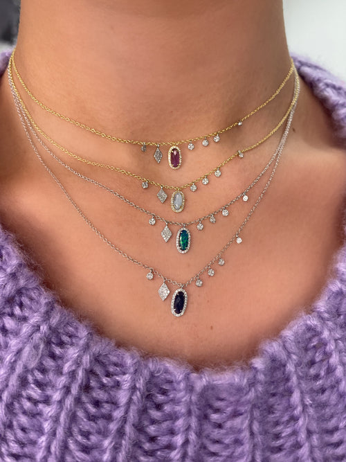Dainty Opal Signature Necklace