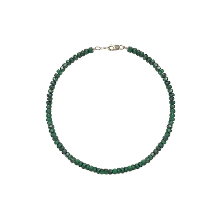 Emerald Beaded Bracelet