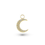diamond moon charm 