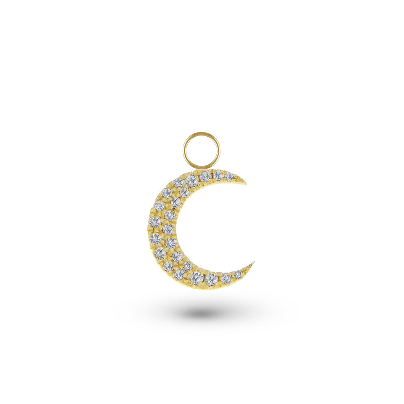 diamond moon charm 