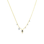 Dainty Hamsa Necklace