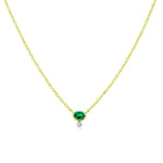 Emerald and Diamond Necklace (online exclusive)