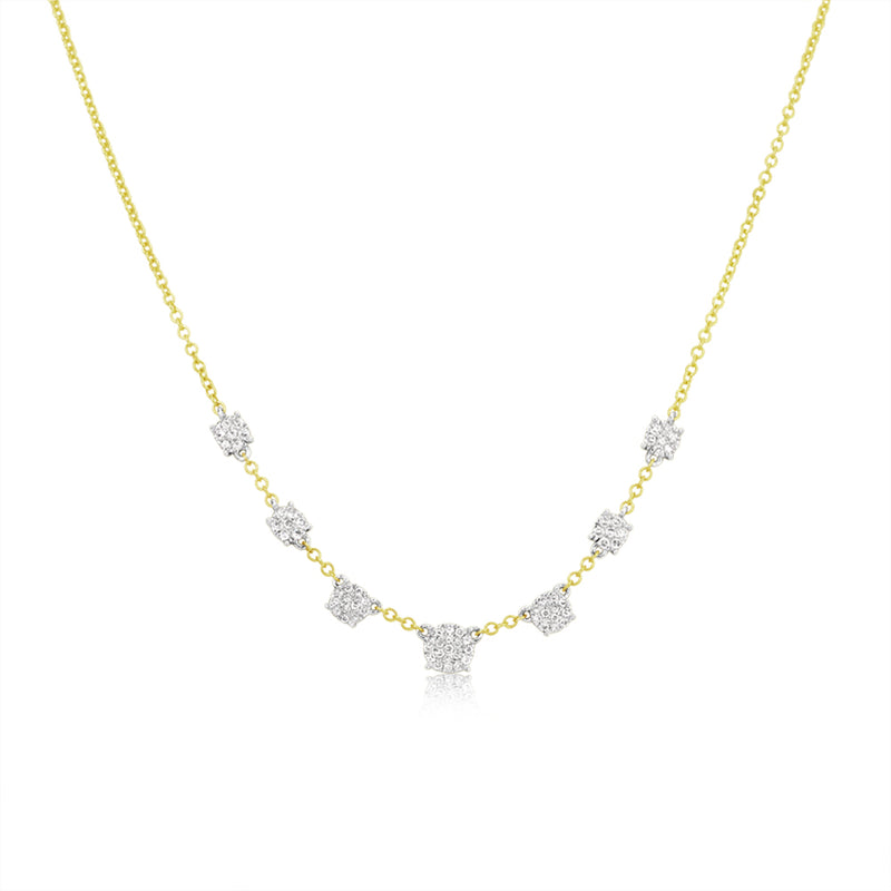 Sisterly Style Pave Diamond Necklace | Online Exclusive