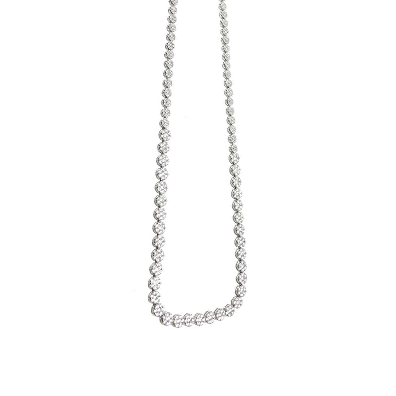 Diamond Cluster Necklace