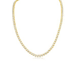Bezel Set Tennis Necklace- ONLINE EXCLUSIVE