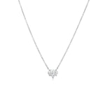1.00 Carat Oval Lab Grown White Gold Diamond Solitaire Necklace *ONLINE EXCLUSIVE*