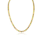 Yellow Gold Rainbow Heart Necklace- ONLINE EXCLUSIVE